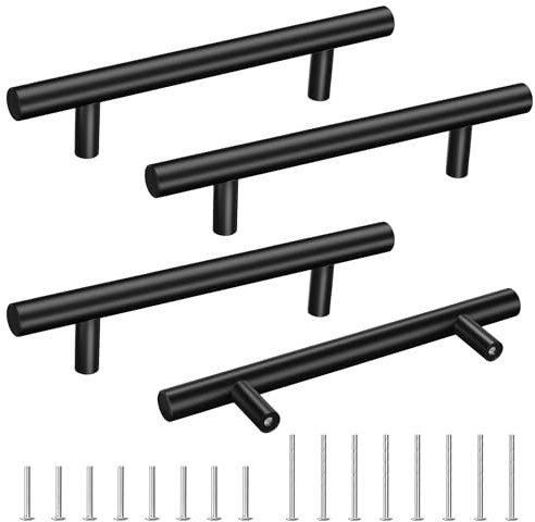 Cheukka möbelhandtag (4, svart 128 mm)