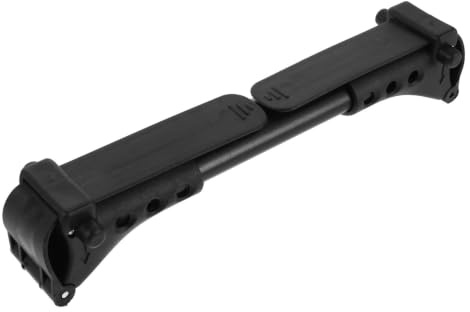 CIYODO Conector para Cochecito Gemelar Negro de Aluminio y Plástico Instalación Rápida y Rango Ajustable de 20-26cm para Salidas Familiares y Compras