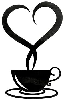 Pet-Jos Kaffeetasse Wanddeko Holz Schmetterling Wanddekoration Deko Wall Art Geometrische Ornamente Minimalistische Wandkunst Hängende Dekoration