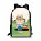 Labubu Freizeitrucksack Große Kapazität Rucksack Schultasche Rucksack Reisetasche, Farbe3, 44*28*13