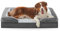 Pawk Orthopädisches Hundebett Grosse Hunde, Memory Foam Hundekorb Mittelgroße Hunde, Hundebetten Waschbar, Abnehmbarem rutschfest Hundesofa,89x64x17cm
