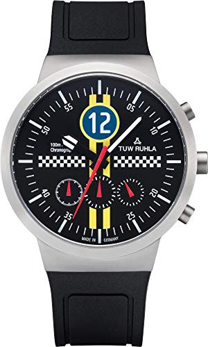 TUW Ruhla Rallye 60842-021702B herrkronograf mycket sportig