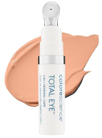 Colorescience Total Eye 3-in-1 Renewal Therapy, 0.23 Fl Oz, Medium