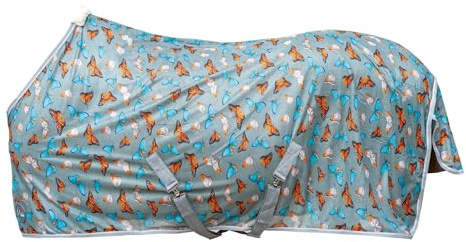 HKM Butterfly Manta anti-moscas Gris Claro 135