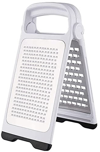 Oewnvmd Râpes à Fromage Pliables, déchiqueteuse de Gingembre à 2 détachables, Bonne Prise en Main Outil de Planche à découper, Mini raboteuse de Cuisine