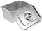 Vaguelly Compostador De Encimera para Cocina Contenedor De Residuos De Alimentos Cubo De Acero Inoxidable Organizador De Tapas