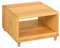 BioKinder 25270 Nachttisch Nachtkästchen Beistelltisch Holz Erle 40x40x26cm, Modell:offen