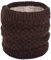 Braga Para El Cuello Térmica Unisex Color Liso De Lana De Ganchillo Con Borreguito Por Dentro Para Invierno Cálido Pasamontañas Para Ciclista Motociclismo (Marrón, 22 * 47cm)