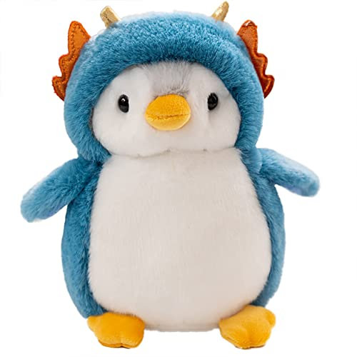 EXQULEG Pinguin Kuscheltier, Pinguin Stofftier Plüschtier, Süße Pinguin Plüsch Spielzeug Plüschpinguin Geschenke für Jungen Mädchen Kinder (D)