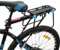Fahrrad Gepäckträger Einstellbare Aluminiumlegierung mit Reflektor für 24-29 Zoll MTB, Schnellverschluss und Montage,Maximalbelastung 50kg