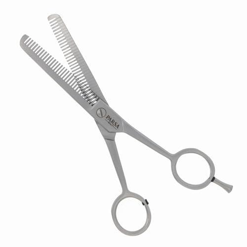 PARSA Beauty Effilierschere Ausdünnungsschere präzises Haarstyling Edelstahlklingen ergonomischer Griff professionelle Qualität Friseurschere