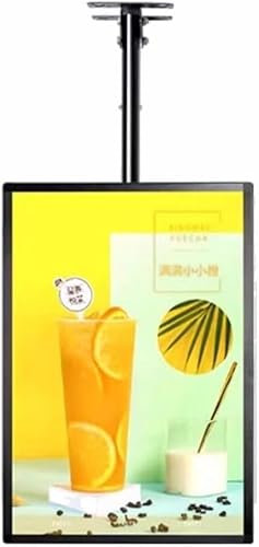 TV Light Box Billboard Slim Snap Ram LED Light Box Väggmonterad meny Board(A-vertical,60x100cm)
