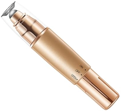 Gogogmee Dispositivo Massaggiatore Elettrico per Occhi Anti-Età Strumento Compatto per la Cura Oculare Design Ergonomico Favorisce Assorbimento Cosmetici e Rilassa gli Occhi