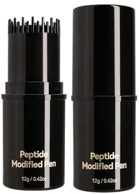 Cepillo de peine para teñir el cabello - ABS 12G | Herramienta para colorear de retoque instantáneo de raíz negra | Aseo rápido para peinar la cobertura del cabello | Regalo de calle