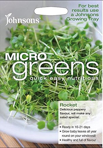 Johnsons - Salad - Microgreen Rocket Salad - 2000 Seeds