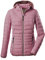 G.I.G.A. DX Damen Casual Funktionsjacke in Daunenoptik mit abzippbarer Kapuze Uyaka Stripe, dunkelrose, 48, 34313-000