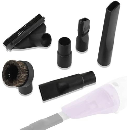 Kit adattatore universale per accessori – Accessorio per bocchetta a lancia estensibile, compatibile con Black+Decker Dustbuster, adatto per modelli di aspirapolvere a mano con ugello sottile e