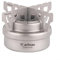 Compact Titanium Alcohol Stove with Cross Rack Support for Outdoor Adventures (1)