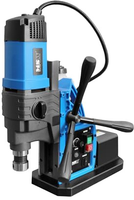 MSW Perceuse magnétique - avec aspiration - 1650 W - 560 tr/min - diamètre de perçage max. 50 mm Perceuse à colonne magnétique