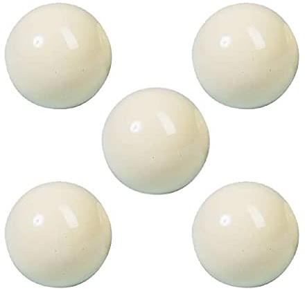 Manuel Gil Bola Billar Blanca Economica 60.3 Pack 5 Unidades