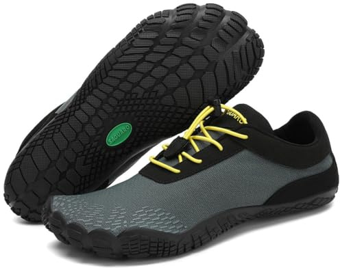 SAGUARO Zapatillas Minimalistas Barefoot Hombre Mujer - Ligeras Antideslizante Respirable - con Caja Tox Ancha y Suela Zero Drop