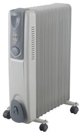 Akunadecor - Radiador Aceite Confort 2500w Blanco 3 Potencias