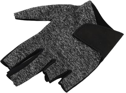 Pongnas Vänsterhandspoolhandske för Biljard Snooker Sport – 5-finger Elastisk Nylonhandske med Handledsfäste – Universal Passform för Män, Kvinnor, Nybörjare och Proffs