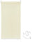 AUFUN Außenrollo Balkon Outdoor Rollo Wetterfest 100 x 240 cm Outdoorrollo Sonnenschutz Balkonrollo UV Schutz, Reflektierende Thermofunktion für Fenster & Türen, Beige