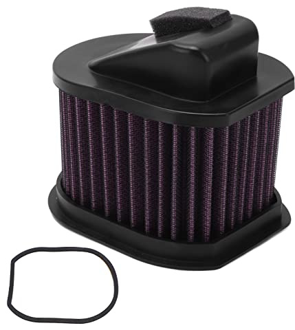 Filtro Aria Moto Ad Alto Flusso Lavabile Riutilizzabile Sostituzione Antiusura per Filtro Aria Z800 Z750 Z1000