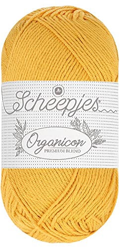 Scheepjes - Scheepjes 237 Golden Sonne Organicon Garn - 5x50g