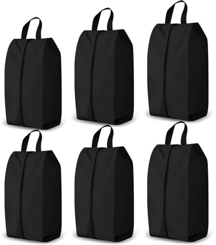 Schuhtasche, 6 Set Schuhsack Wasserfeste Schuhbeutel Reise Schuhsack Schuhbeutel für Reise Koffer Tragbares Reisezubehör für den täglichen Gebrauch und Wandern