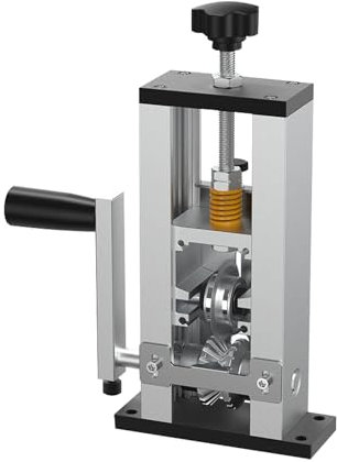 XMSZQU Maquina Pelacables Electricista Cobre, Pelacables Automático con Manivela, Pelacables Manual Adecuado para Cables de 1-25 mm, Pela Cables de Electricidad para Cobre y Chatarra