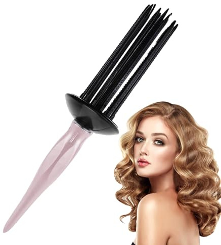 Pettine Arricciacapelli In ABS Da 24,5 Cm Per Capelli Ricci | Strumento Per Lo Styling Dei Capelli, Strumenti Ṕer Acconciature Con Ferro Arricciacapelli Antiscivolo P̀er Donne, Casa, Viaggi, Trasforma