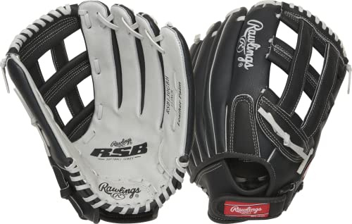 Rawlings RSB Slowpitch Softball-Handschuh, Rechtshänder, 33 cm, Pro H-Web