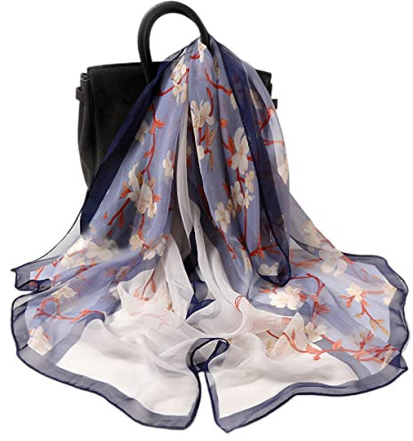 FAIRYGATE Stola für Abendkleid Chiffon Tuch Mode Damen Frühling Sommer Chiffon Georgette Schal Strand Schals Halstuch 39021