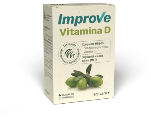 Improve Vitamina D ad alto assorbimento in gocce, Flacone da 21 ml.