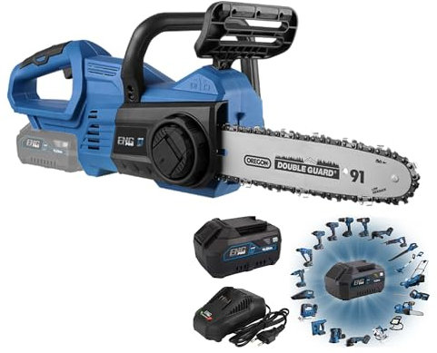 ENG PRO Motosega a batteria per potatura| Linea Professionale a Batteria ONE4ALL| Elettrosega portatile | Lunghezza Barra lama 10” (250 mm) | 1 Batteria 4.0 Ah