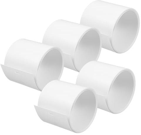 DOITOOL 4 Set Lamelle Sostitutive Della Cassonetto Cieco Verticale Finestra Cieca Oscuranti Per Finestre Tapparelle Per Finestre Lamelle Per Tende Verticali Doghe Pvc 5 Pezzi * 4