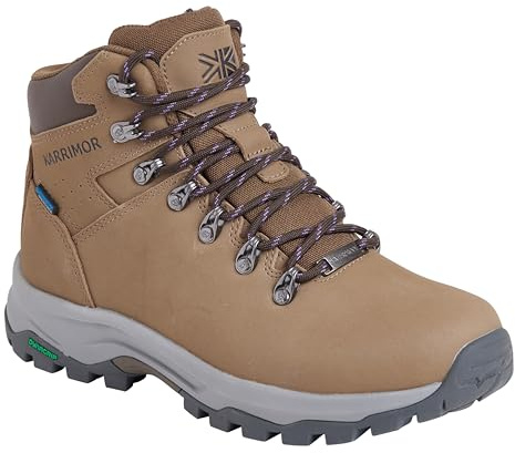 Karrimor Women's Mendip 4 NB weathertite waterproof leather walking boot Brindle UK 6