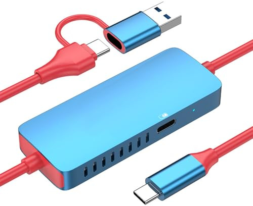 Dispositivo de juego 4K60Hz carcasa de metal ABS USB 3.0 modo TV para transmisión en tiempo real grabadora de video captura tarjeta
