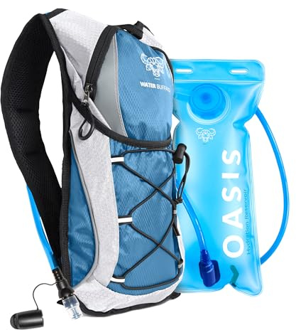 Road Runner Hydration Backpack – Lightweight Water Backpack with 2L Bladder - 12L Hydration Pack for Running, Hiking, Cycling & Outdoor Adventures