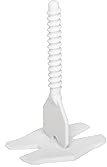 RUBI | Flat Base 1,5 mm Cyclone Level System for Tiles Thickness 3 to 18 mm | 100 Units | System for Facilitating Large Format Ceramic Laying | Tile Levelers
