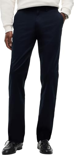 Tommy Hilfiger Uomo Pantaloni Core Denton 1985 Pima Cotton Chino, Blu (Desert Sky), 30W/36L