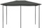 Garagenzelt Shelter Carport Weidezelt - Pavillon 3x4x2,6 m Anthrazit 160 g/m² für Garten Festival Terrasse Party