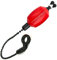 Fox Black Label Dumpy Bobbins - Optischer Bissanzeiger, visuelle Bissanzeige zum Karpfenangeln, Bobbin Einhänger zum Angeln, Farbe:Red