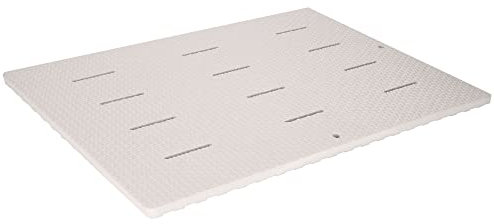 SPRINGOS Waschmaschinen- und Trockner-Unterlage Antirutschmatte 85x60 cm beige Antivibrationsmatte aus Eva-Schaum 2 cm stark