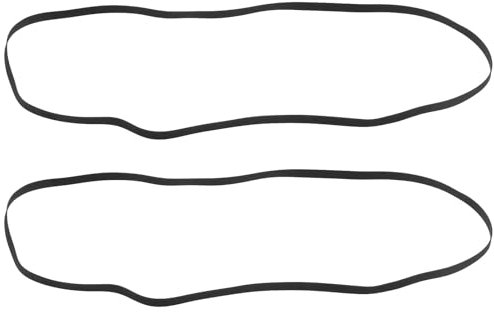 The Lord of the Tools - Correa de transmisión de vinilo (2 piezas, compatible con Technics FG Servo SL-BD3 SL-BD20D SL-BD22 SLBD250, 5 mm de diámetro, 191 mm de diámetro)