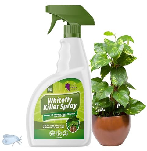 Whitefly Killer Spray 500ml - Effective Plant Bug Spray & Insecticide Soap for Houseplants, Outdoor Plants, & Garden Use | Targets Whiteflies & Flying Insects | Fast-Action Insect Killer for Home Use