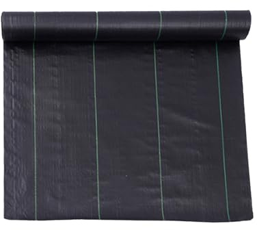A2ZWORLD Grässkydd 100 cm x 10 m, 10 m², andningsbar, genomtränglig, UV-beständig PP, lätt att klippa och installera, miljövänlig mot ogräs