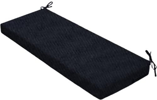 Cojín de Banco de terraza, cojín de Banquete,Cojín Swing Impermeable al Aire Libre - Almohadilla de sin Deslizamiento, Almohada de sofá Resistente a la fundición, reemplazo de caída